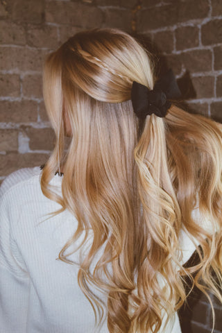 Puffer Bow Scrunchie