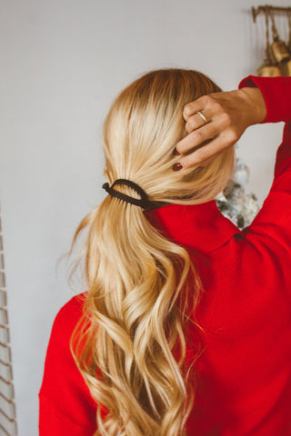 Cutout Ponytail Cuff