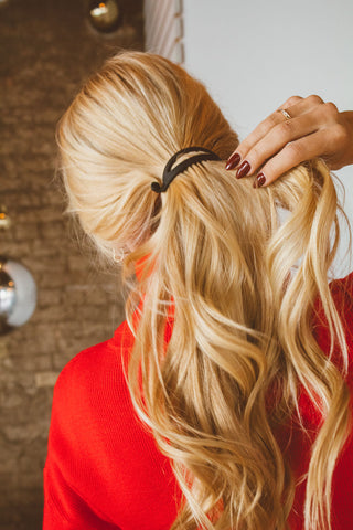 Cutout Ponytail Cuff