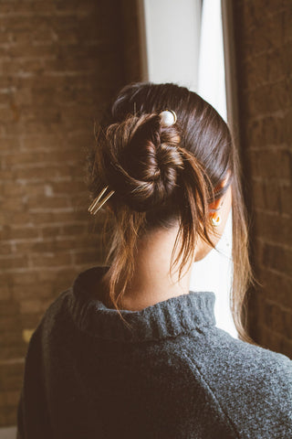 Long Pearl Hair Pin