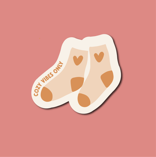 Cozy Vibe Socks Sticker - Sticker - ANDI