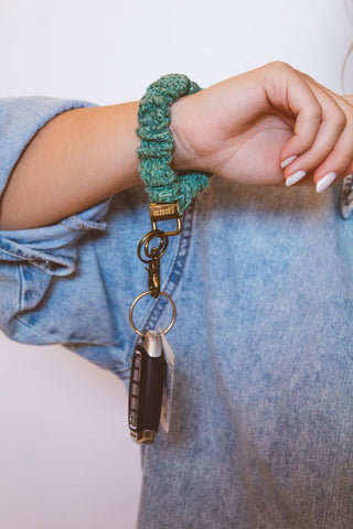 Green Knit Keychain - Keychains - ANDI