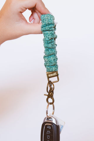 Green Knit Keychain - Keychains - ANDI