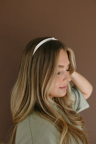 Leather Knot Headband - Headband - ANDI