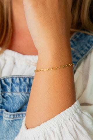 Paperclip Chain Bracelet - Bracelet - ANDI