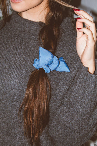 Puffer Bow Scrunchie - Scrunchies - ANDI