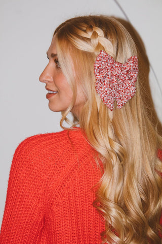 Rad Plaid Sweater Bow - Clips - ANDI