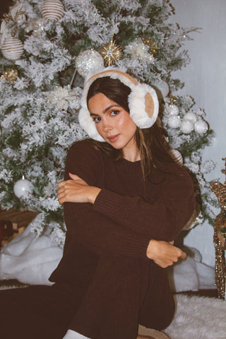 Suede N' Fur Ear Muffs - Hats - ANDI