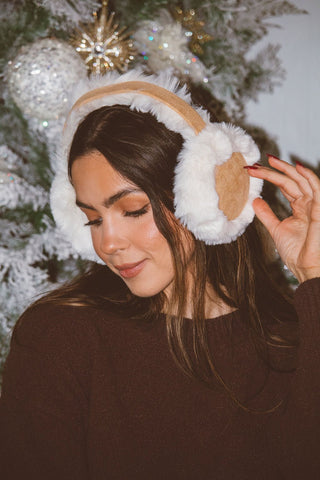 Suede N' Fur Ear Muffs - Hats - ANDI